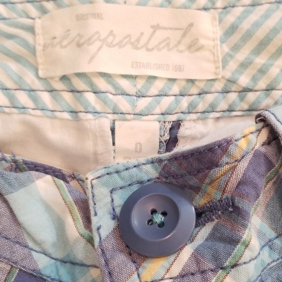 ❤️ 5for$10 Aeropostale Plaid Shorts - Picture 2 of 6